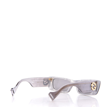 Gucci Acetate Rectangular GG0516S Sunglasses Grey Gold 4 of 8