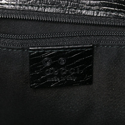 Gucci Monogram Large Bucket Tote Black 5 of 13