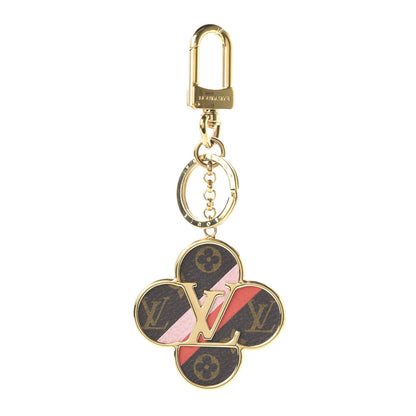 Louis Vuitton Metal Monogram Into The Flower Bag Charm Key Holder 1 of 4