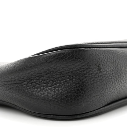 Gucci Pebbled Calfskin Medium Soho Flap Crossbody Black 9 of 12