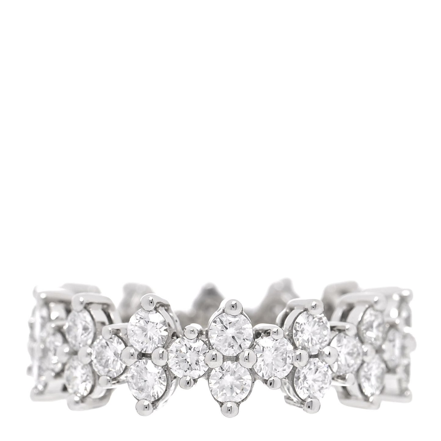 Platinum Diamond Aria Eternity Ring 49 5