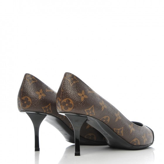 Louis Vuitton Patent Monogram Fetish Pump 39 4 of 9