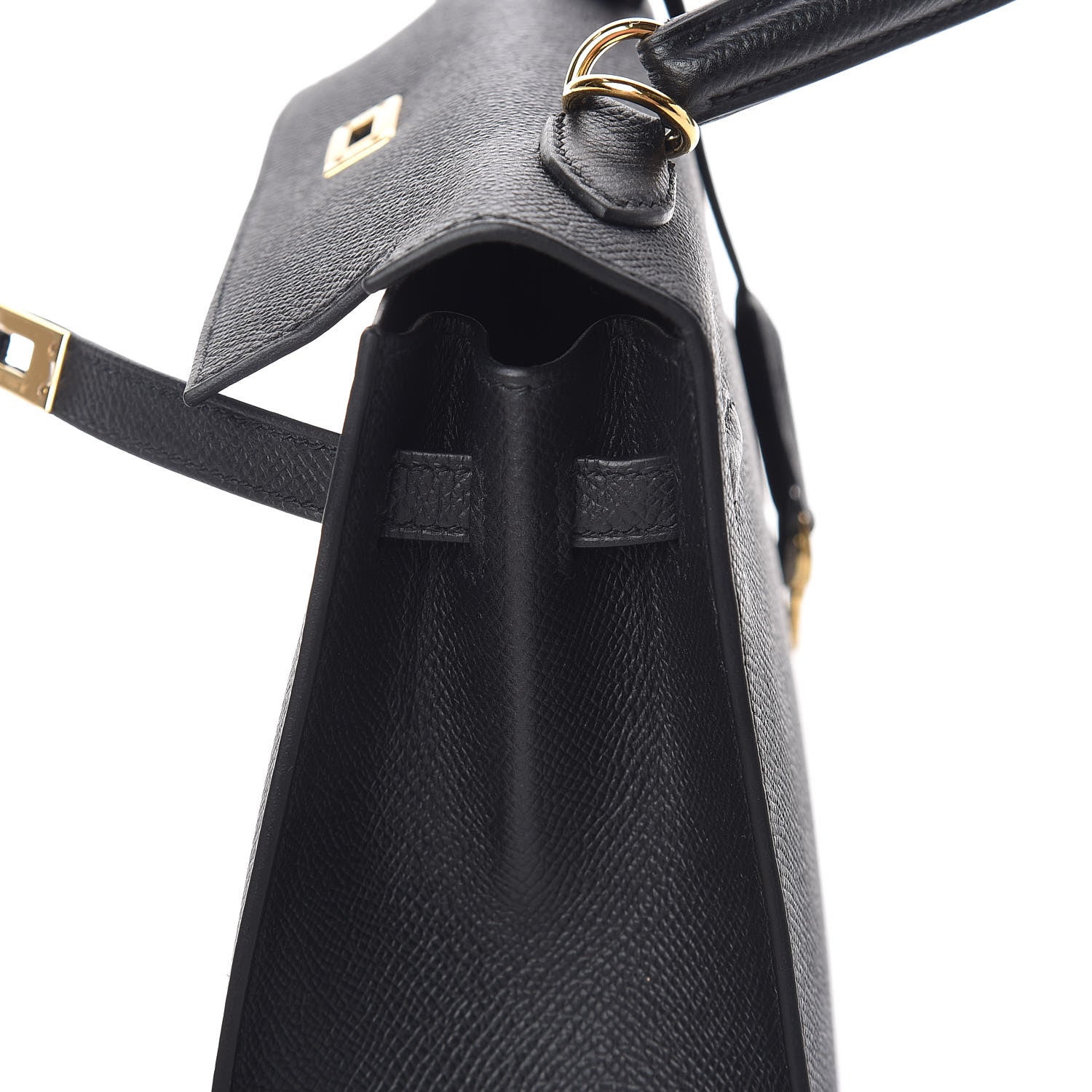 Hermes Epsom Kelly Sellier 25 Black 17 of 35