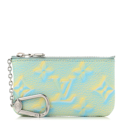 Louis Vuitton Empreinte Monogram Summer Stardust Key Pouch Water Green 1 of 7