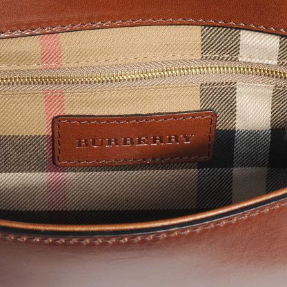 Burberry Prorsum Bridle Calfskin Doyle Crossbody Bag Dark Tan 6 of 11