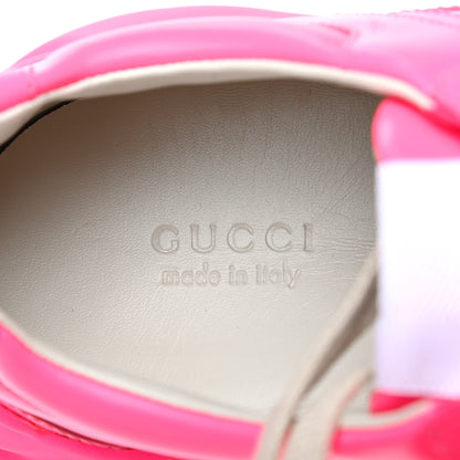 Gucci Calfskin Womens Rhyton Sneakers 40 Fluo Fuxia 7 of 12