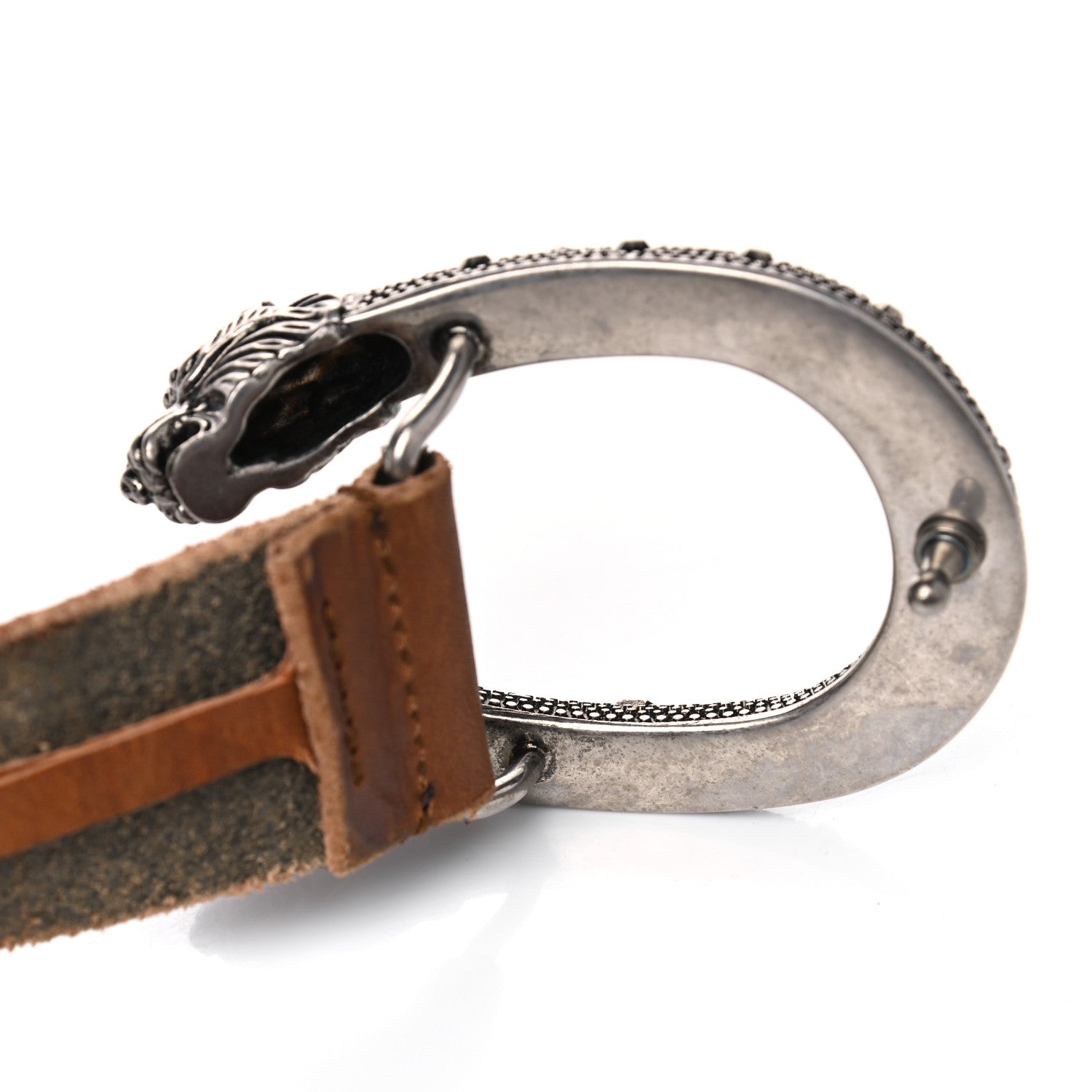 Gucci Calfskin Braided Dionysus Belt 90 36 Cuir 7 of 8