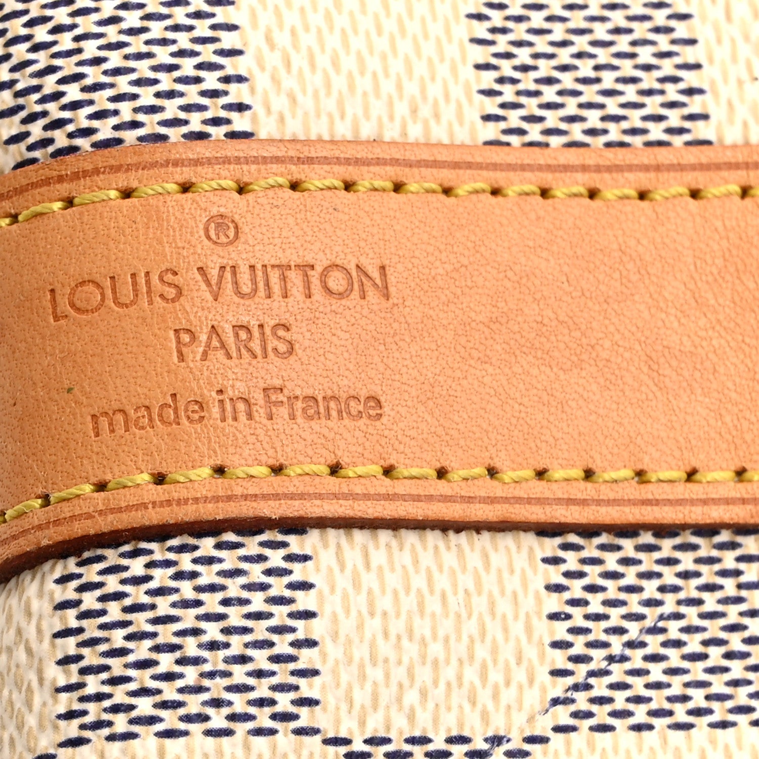 Louis Vuitton Damier Azur Keepall Bandouliere 55 5 of 12
