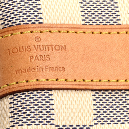 Louis Vuitton Damier Azur Keepall Bandouliere 55 5 of 12
