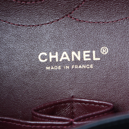 Chanel Lambskin Quilted Jumbo Double Flap Black 6 of 15