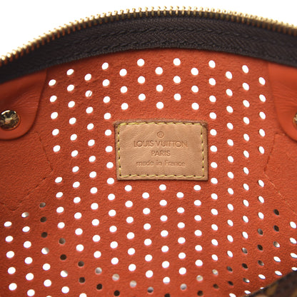 Louis Vuitton Monogram Perforated Speedy 30 Orange 6 of 12