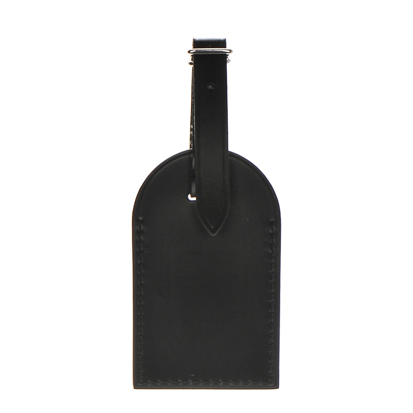 Calfskin Luggage Tag Black