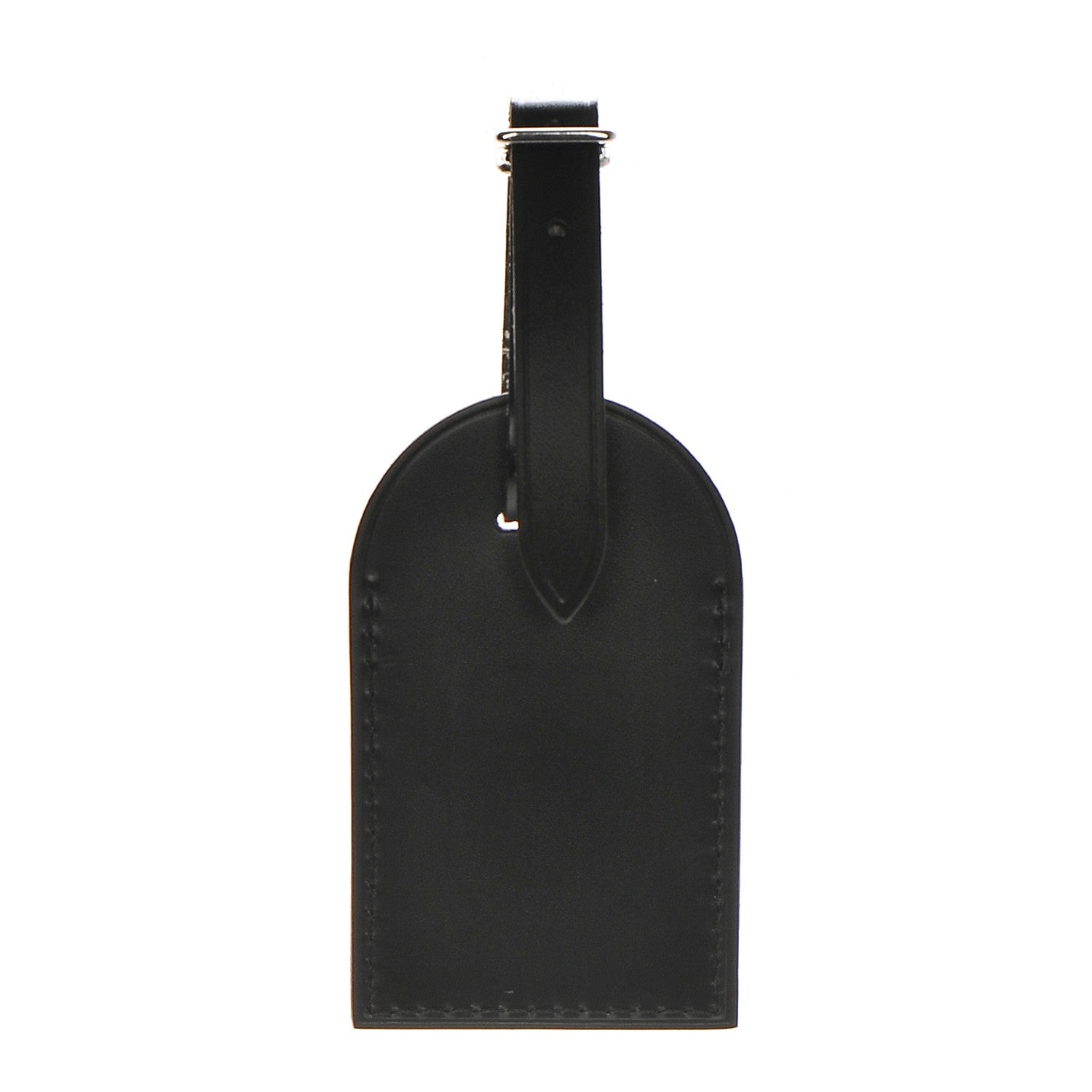 Louis Vuitton Calfskin Luggage Tag Black 2 of 3