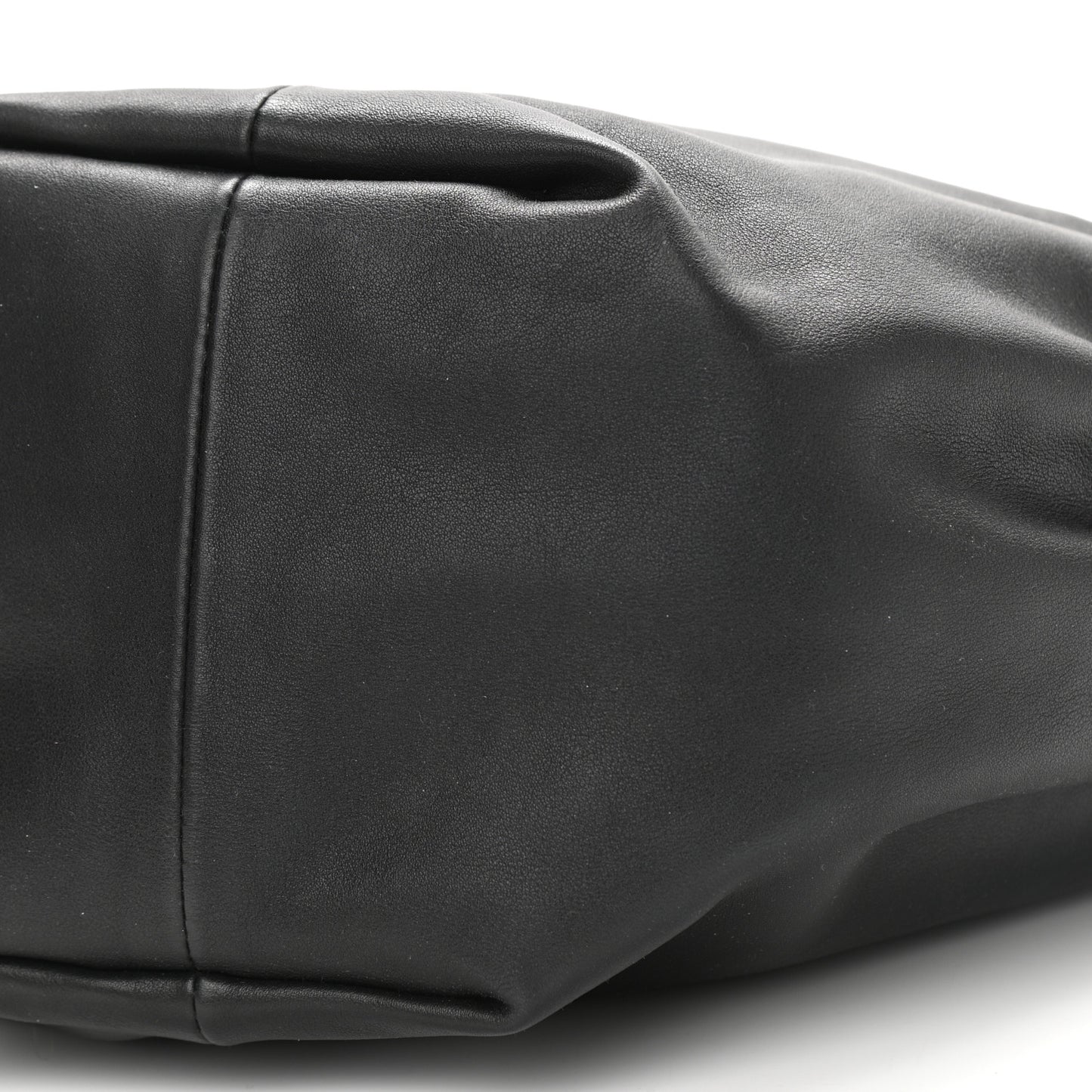 Calfskin Teen Double Knot Hobo Black