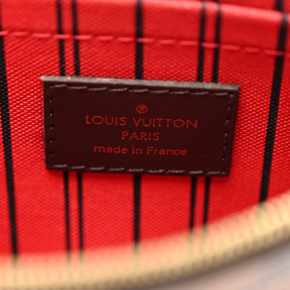 Louis Vuitton Damier Ebene Neverfull MM GM Pochette 6 of 8