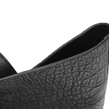 Saint Laurent Calfskin Crocodile Embossed Bold Shopper Tote Black 13 of 14