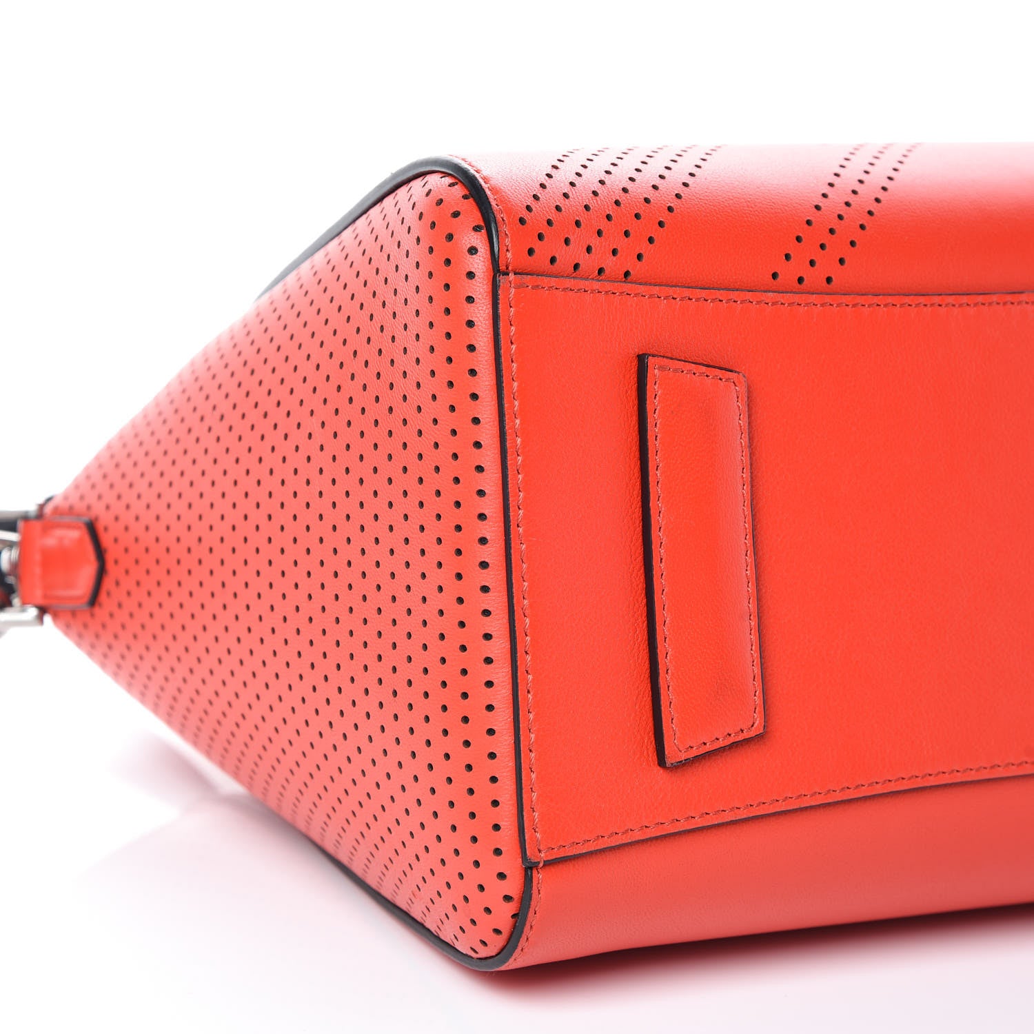 Givenchy Lambskin Perforated Small Antigona Pop Red 9 of 12