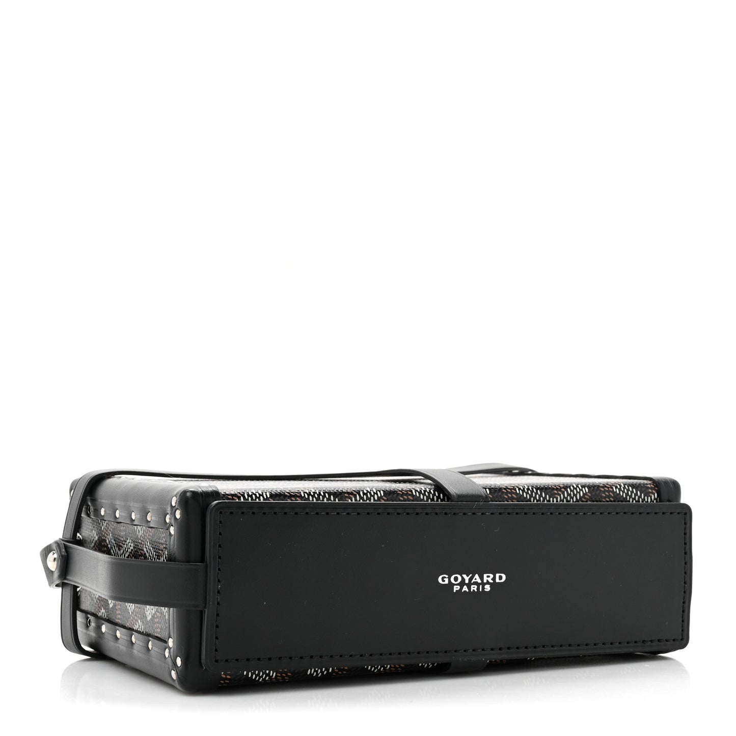 Goyardine Minaudiere Trunk Bag Black