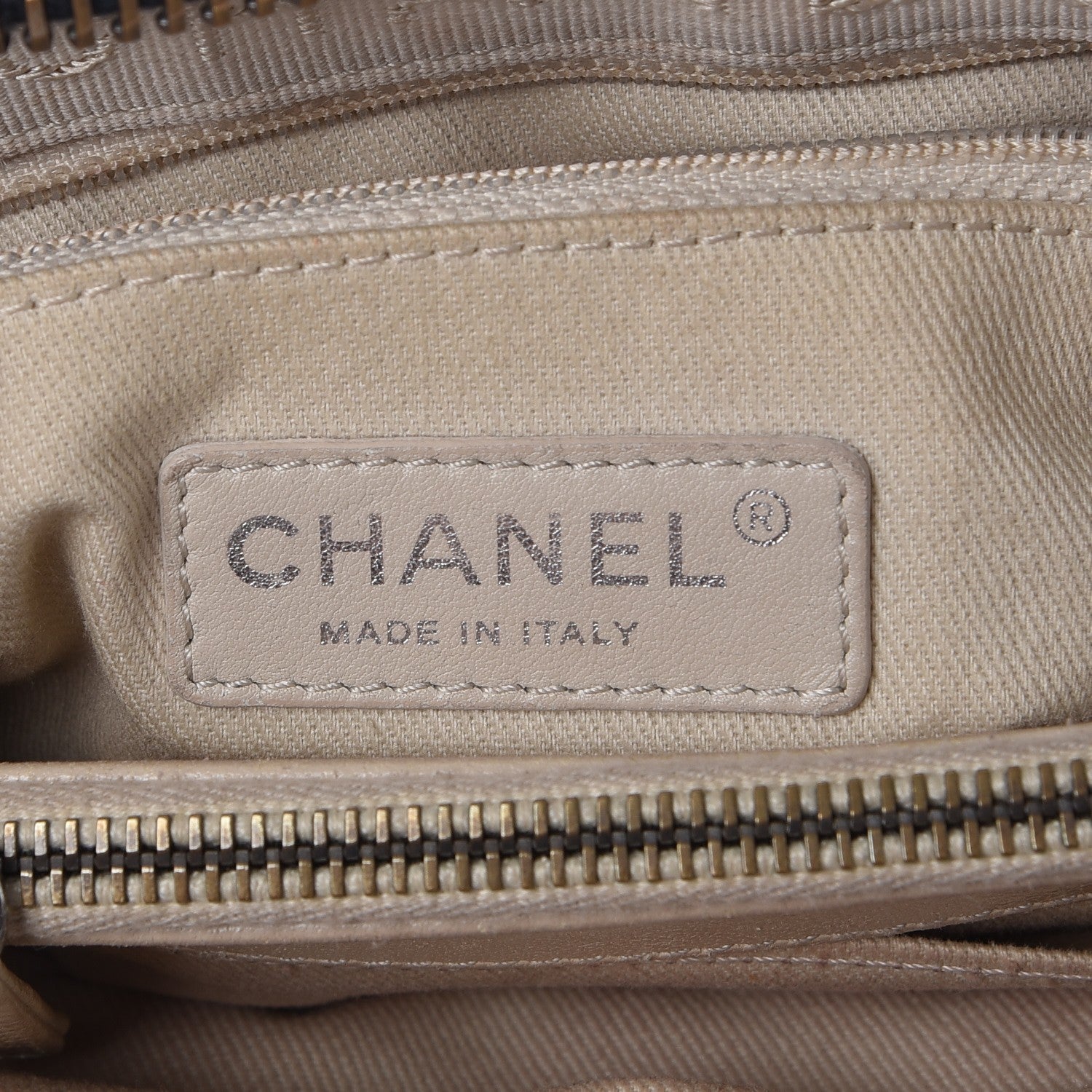 Chanel Shiny Sheepskin Quilted Small Shopping Tote Black 7 of 8