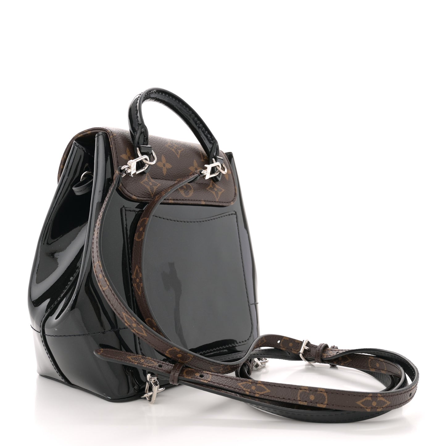 Patent Monogram Hot Springs Backpack Black