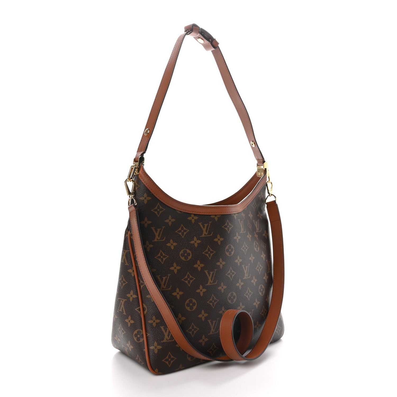 Louis Vuitton Reverse Monogram Dauphine Hobo MM 3 of 9