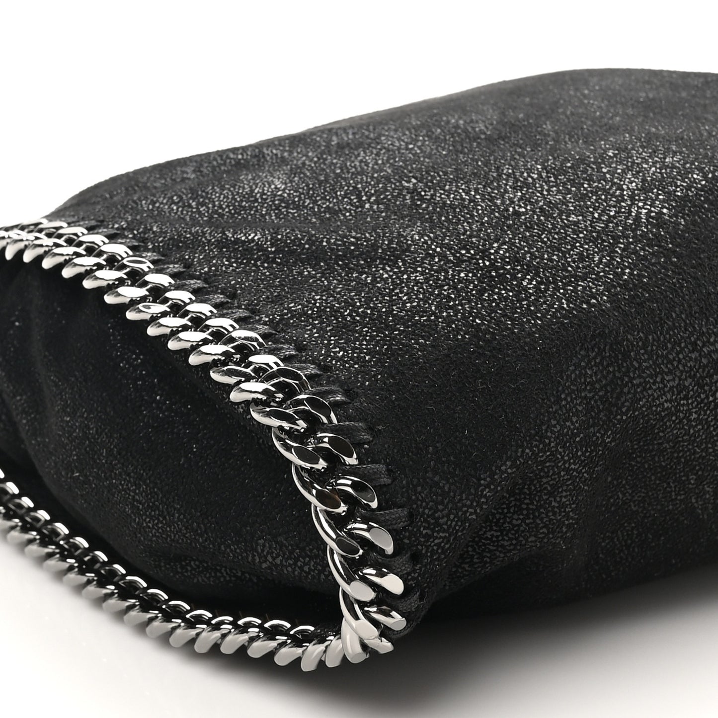 Shaggy Deer Mini Falabella Tote Black