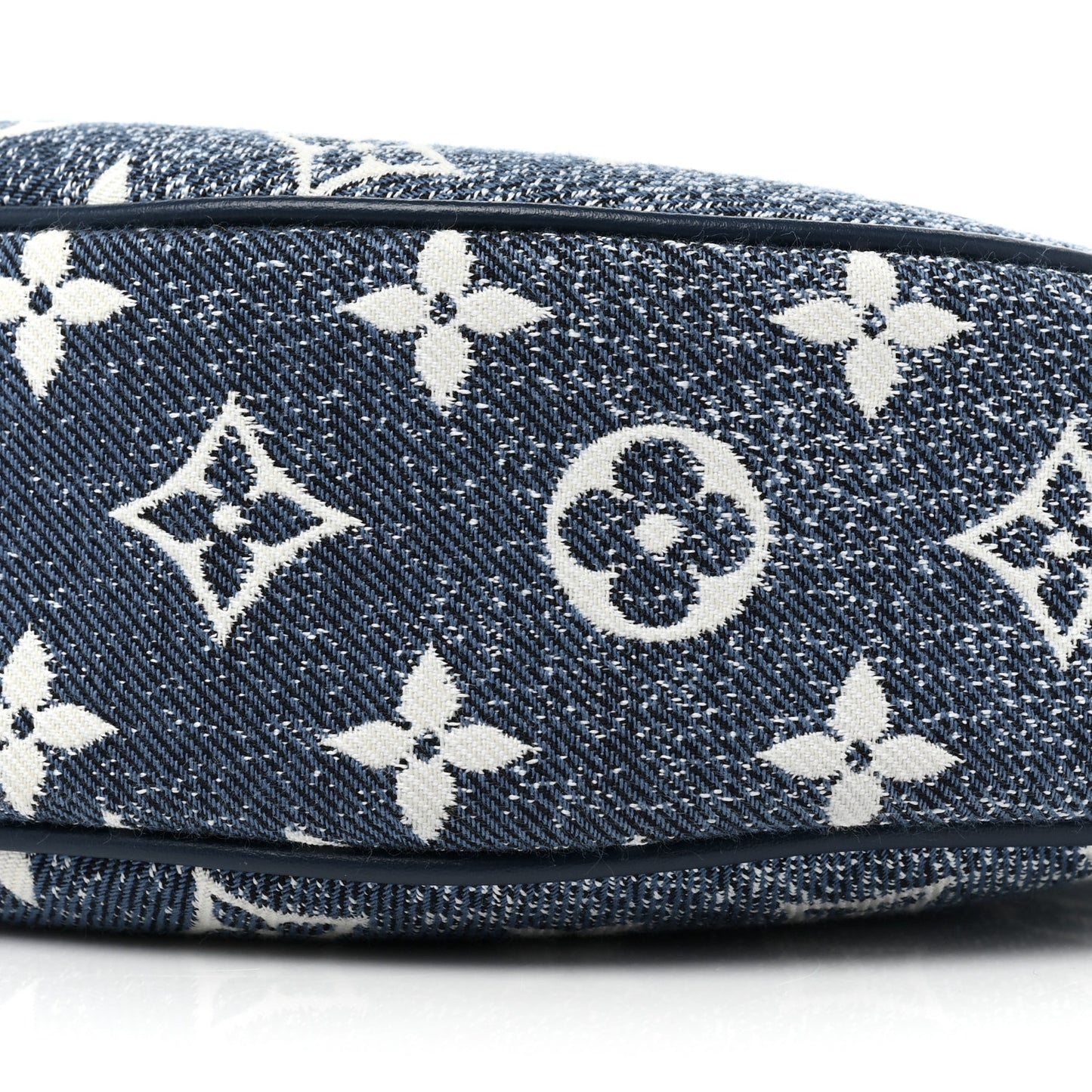 Monogram Jacquard Denim Loop Bleu