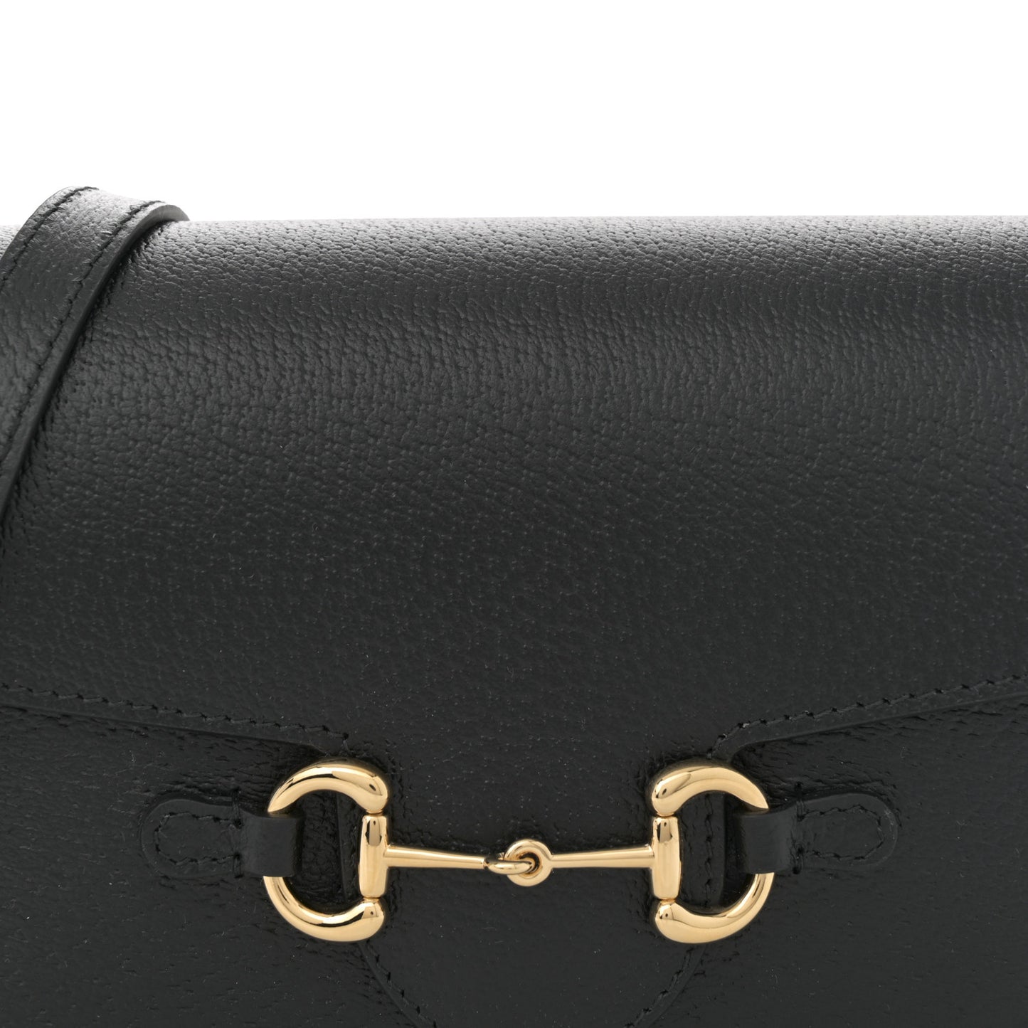Calfskin Horsebit 1955 Shoulder Bag Black