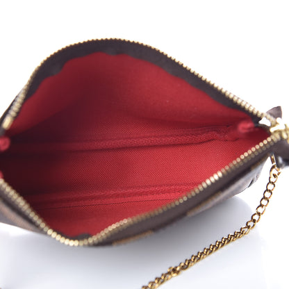 Louis Vuitton Damier Ebene Mini Pochette Accessories 5 of 7