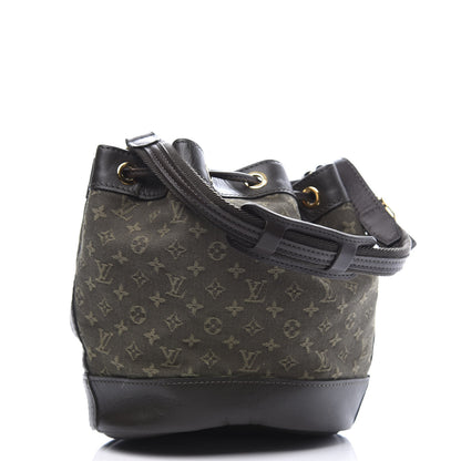 Louis Vuitton Mini Monogram Noelie Kaki 2 of 10
