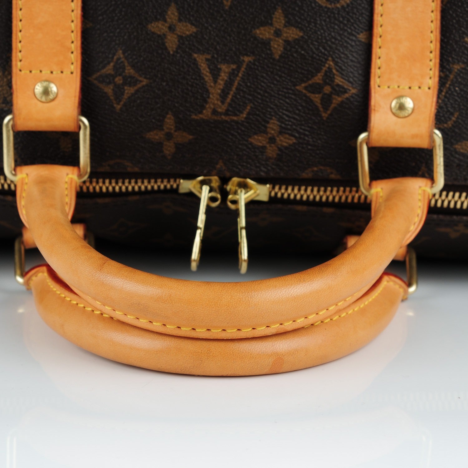 Louis Vuitton Monogram Keepall Bandouliere 55 8 of 12