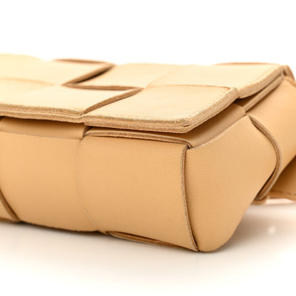 Bottega Veneta Nappa Maxi Intreccio The Belt Cassette Bag Almond 10 of 13