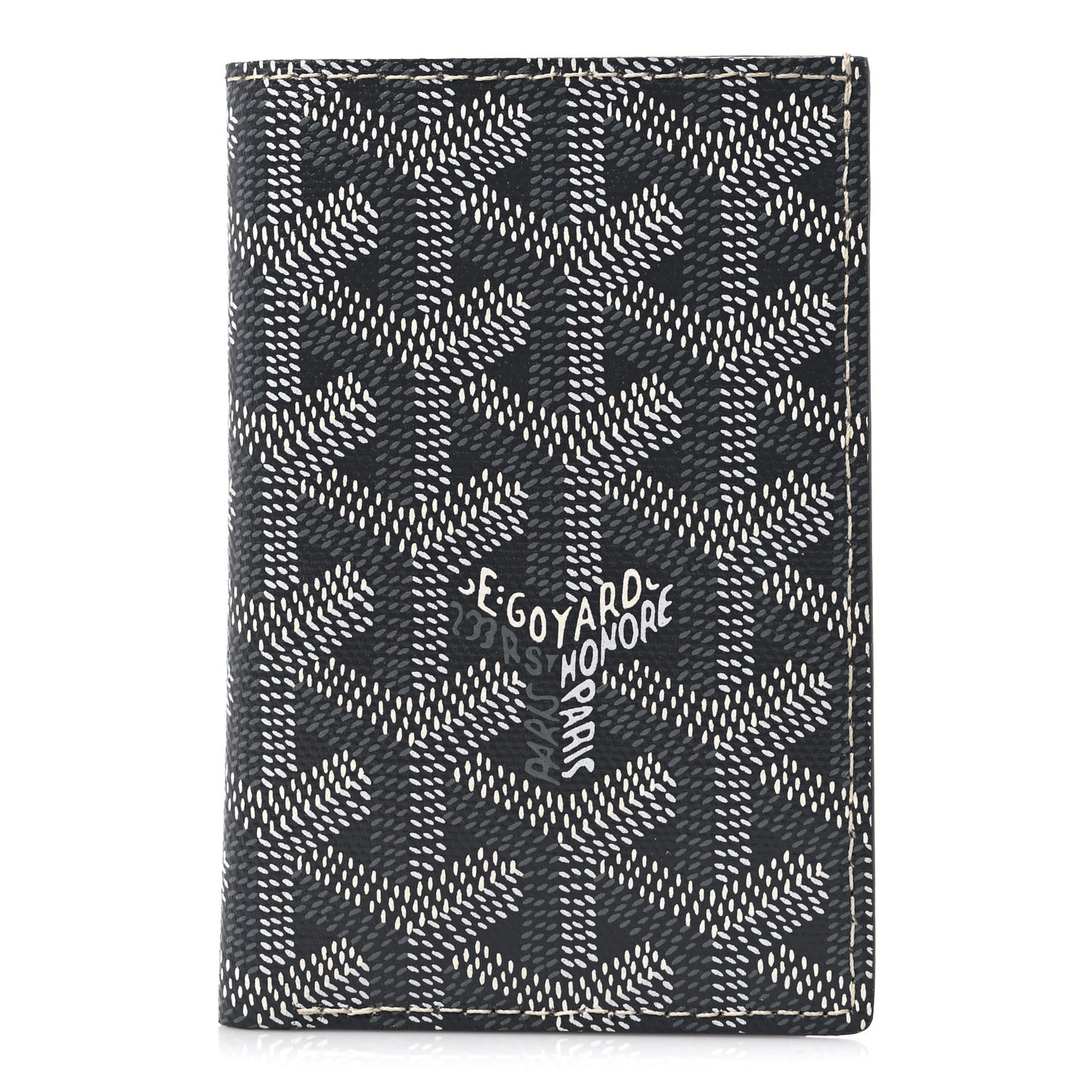 Goyardine Saint Pierre Card Holder Grey