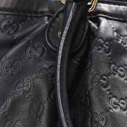 Gucci Guccissima Medium Sukey Top Handle Tote Black 17 of 17