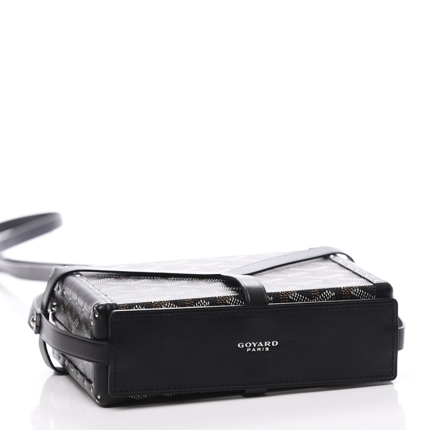 Goyard Goyardine Minaudiere Trunk Bag Black 3 of 10