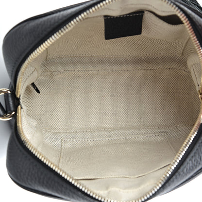 Gucci Pebbled Calfskin Small Soho Disco Bag Black 4 of 9