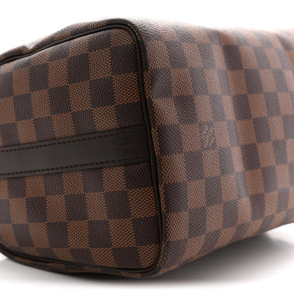 Louis Vuitton Damier Ebene Speedy Bandouliere 25 8 of 10