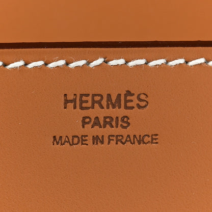 Hermes Vache Natural Medor 29 Clutch 6 of 8