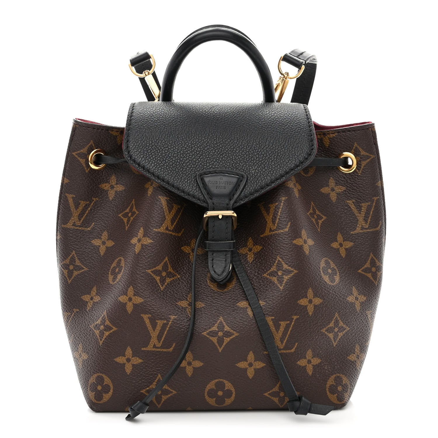 Louis Vuitton Monogram BB Montsouris NM Backpack Black 1 of 14
