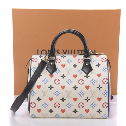 Louis Vuitton Game On Speedy Bandouliere 25 White 10 of 10