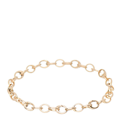 Tiffany 18K Rose Gold Oval Link Bracelet 2 of 3