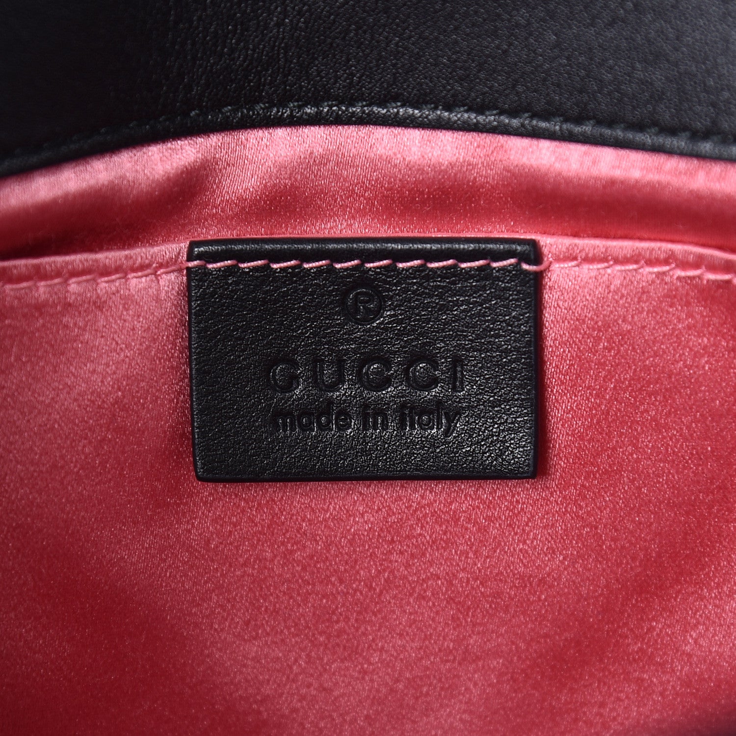 Gucci Velvet Matelasse Mini GG Marmont Shoulder Bag Black 8 of 11
