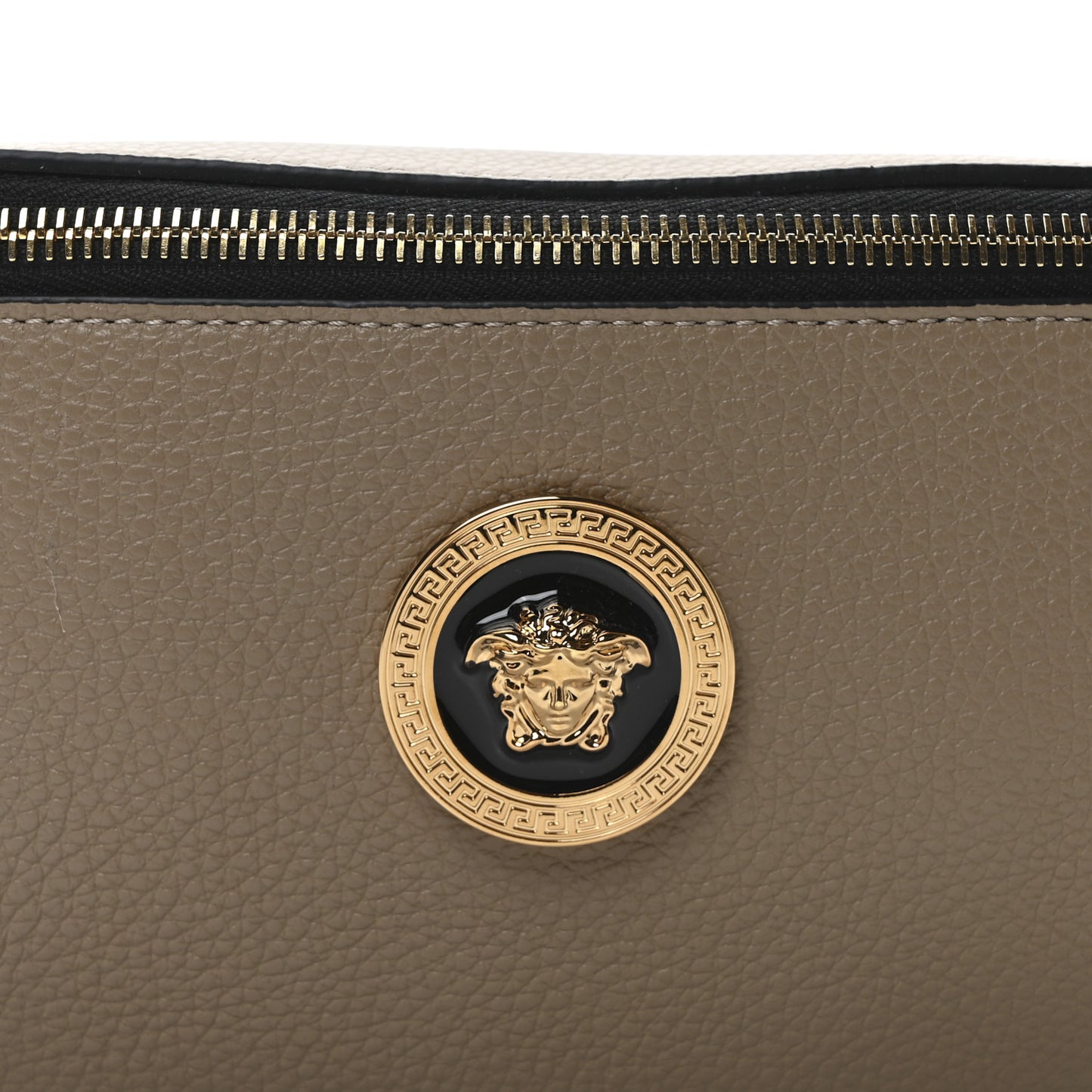 Grained Calfskin Vanitas Medea Belt Bag Taupe