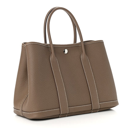 Hermes Negonda Garden Party 30 TPM Etoupe 3 of 9