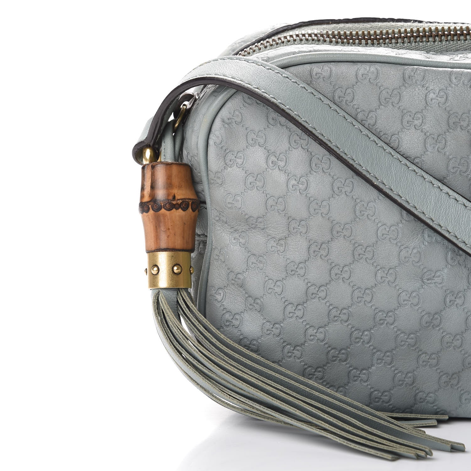 Gucci Soft Microguccissima Sunshine Disco Crossbody Bag Blue 10 of 11