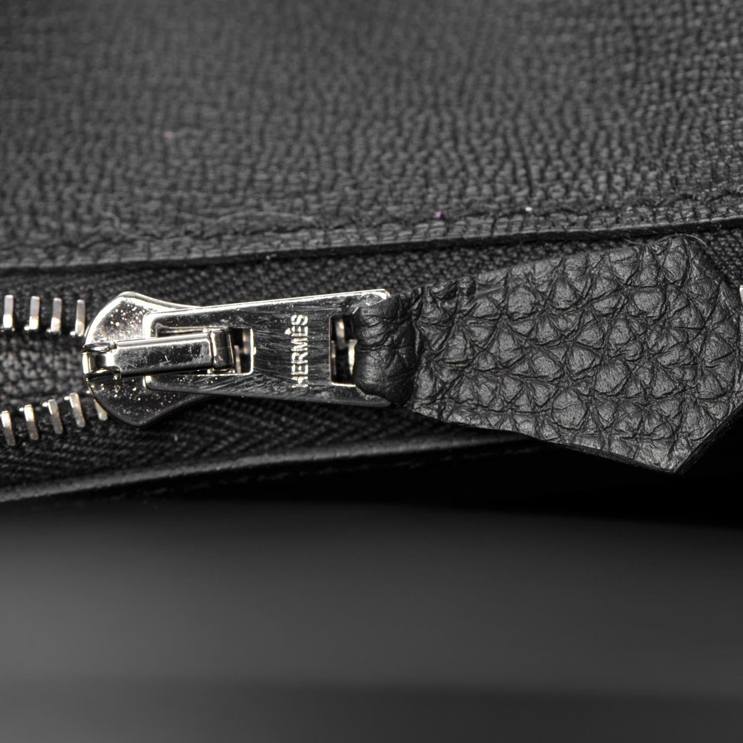 Hermes Togo Birkin 25 Black 13 of 34