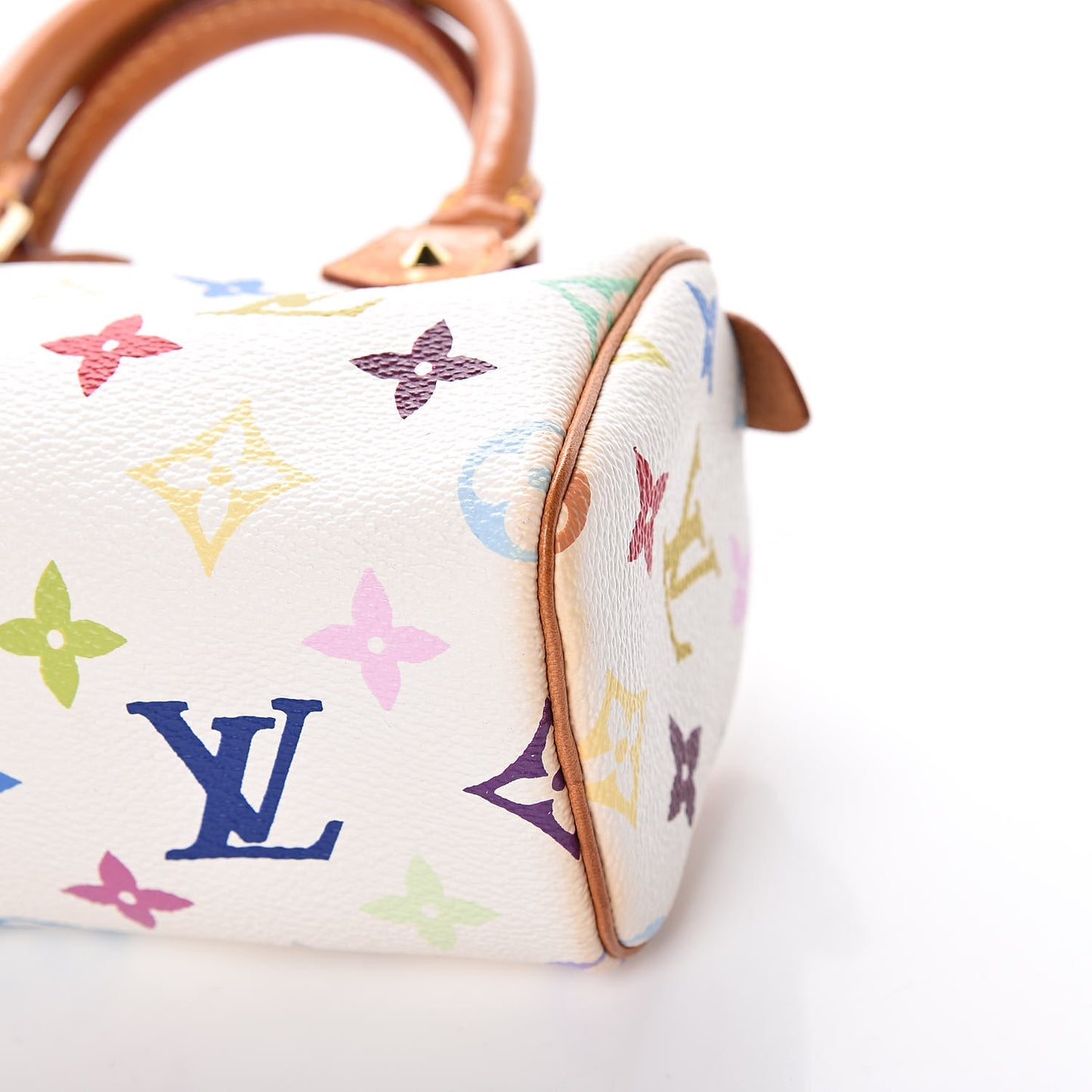 Monogram Multicolor Mini Sac HL Speedy White