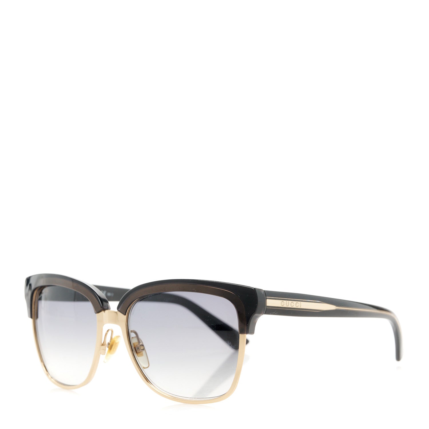 Gucci Metal Square Sunglasses GG4246/S Gold 1 of 8
