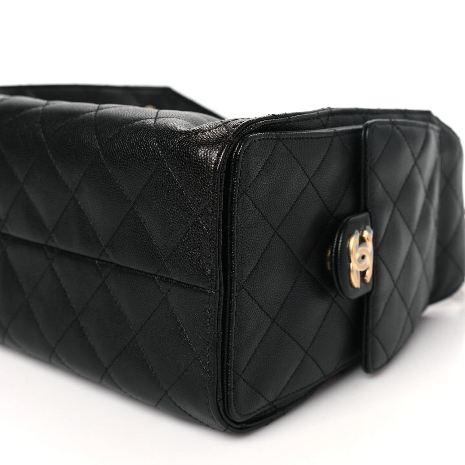 Chanel Caviar Quilted Small Chanel 25 Handbag Black 10 of 11