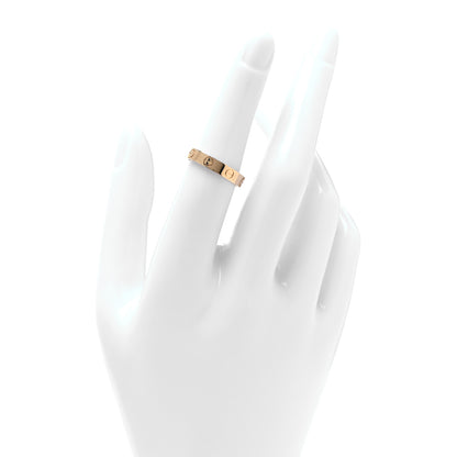 Cartier 18K Yellow Gold 3.5mm LOVE Wedding Band Ring 52 6 2 of 5